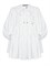 Платье вельветовое с воротником, айвори, арт. 03253 - фото 7801