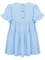 Платье муслиновое с короткими рукавами, цвет голубой, арт. 03335 - фото 7979